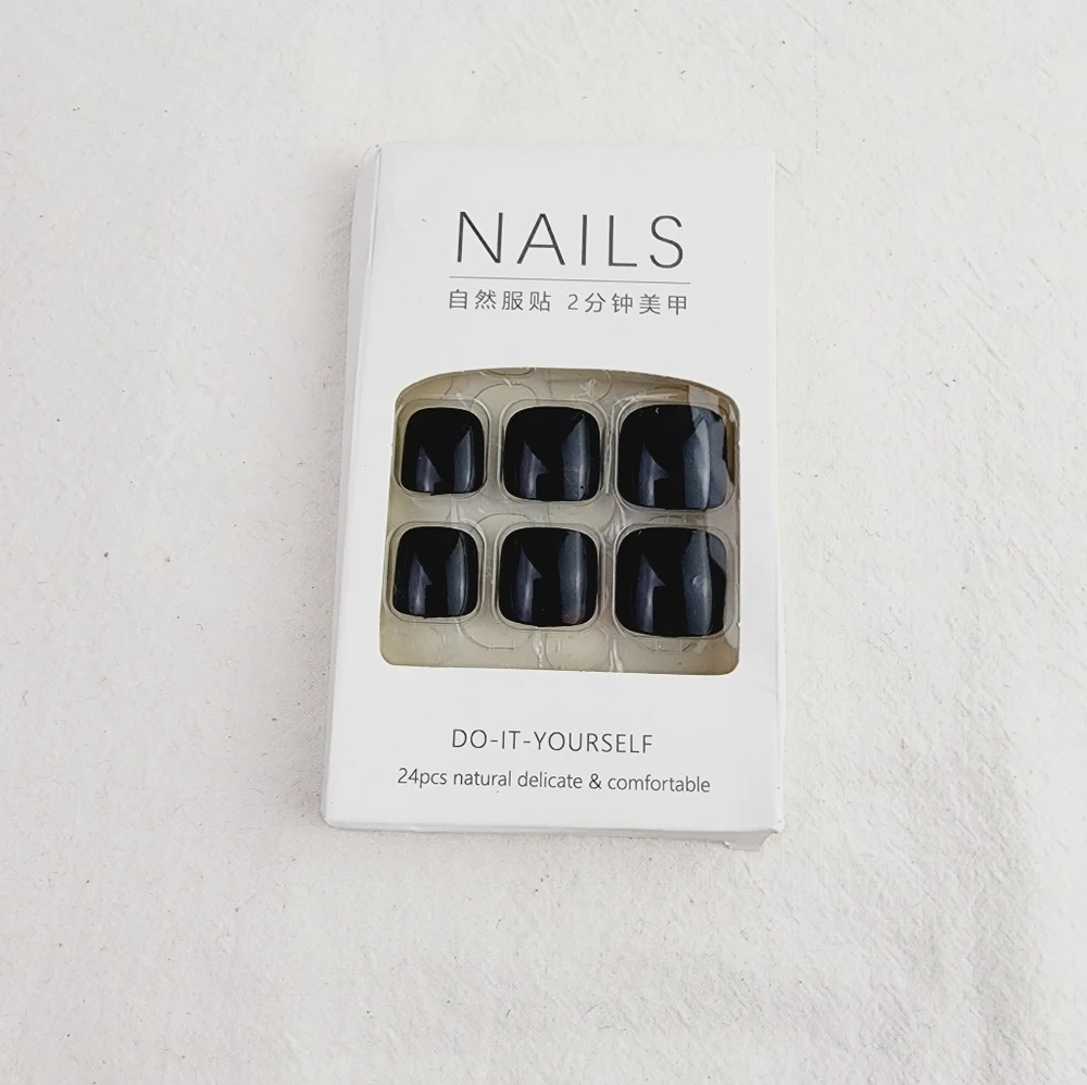 24 Pieces Fake Toe press on nails